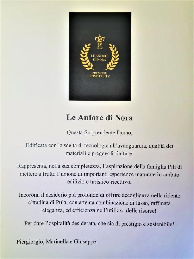 Le Anfore Di Nora Domo Pula Zewnętrze zdjęcie